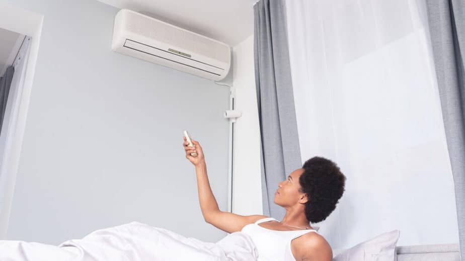 Airconditioning in de slaapkamer