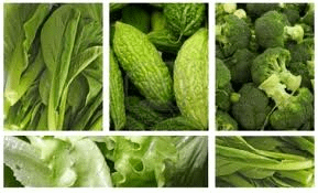 Groene groenten zijn erg doeltreffend tegen acné en andere veel voorkomende huidaandoeningen